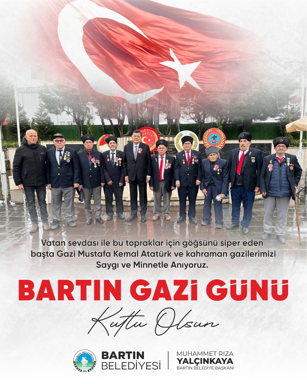 BAŞKAN YALÇINYA’DAN BARTIN GAZİ GÜNÜ MESAJI