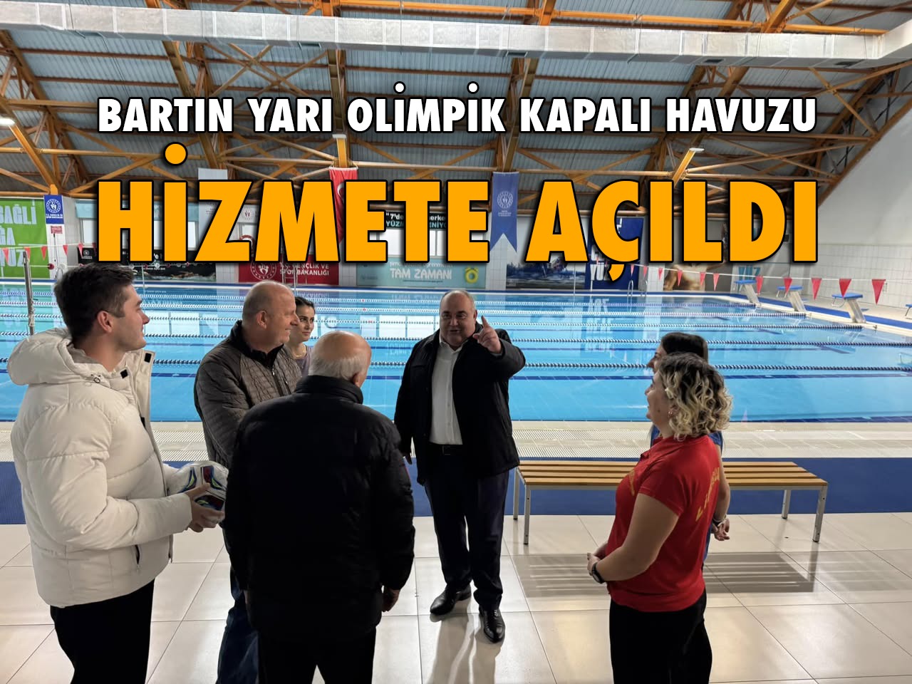 Bartın Yarı Olimpik Kapalı Havuzu Yeniden Hizmete Açıldı