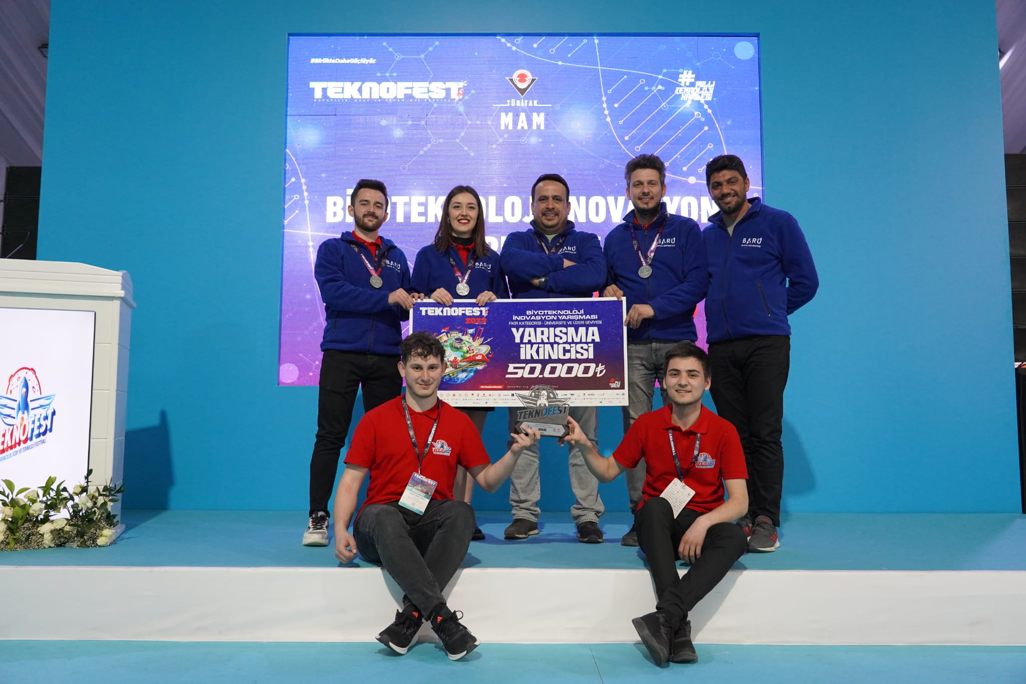BARÜ’lüler gururlandırdı: TEKNOFEST’te en iyiler arasına girdiler